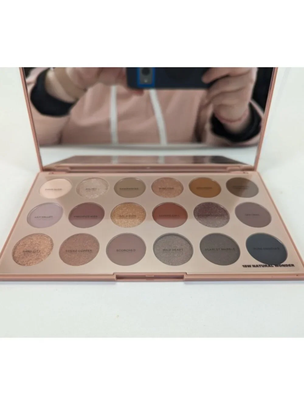 Morphe 18W Natural Wonder Artistry Palette Eye Shadow Colors - NEW